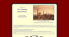 Desktop Screenshot of onondagatownhist.org